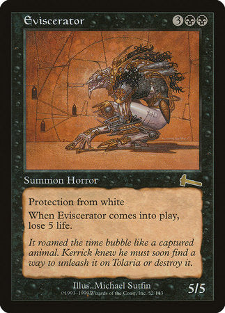 Eviscerator [Urza's Legacy] | Jomio and Rueliete's Cards and Comics