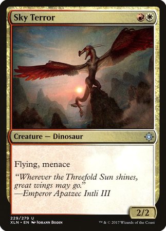 Sky Terror [Ixalan] | Jomio and Rueliete's Cards and Comics