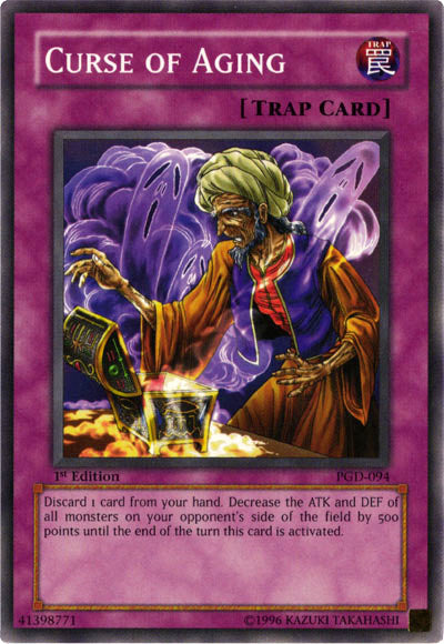 Curse of Aging [PGD-094] Common | Jomio and Rueliete's Cards and Comics