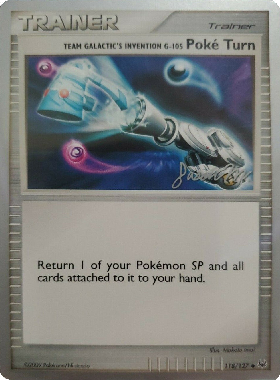 Team Galactic's Invention G-105 Poke Turn (118/127) (Queengar - Jason Martinez) [World Championships 2009] | Jomio and Rueliete's Cards and Comics