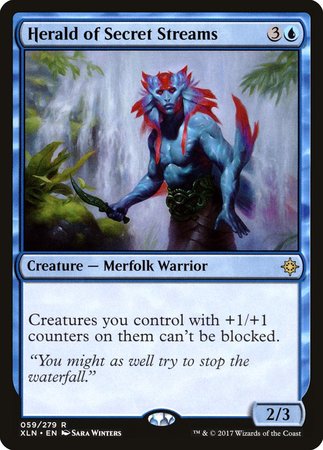 Herald of Secret Streams [Ixalan] | Jomio and Rueliete's Cards and Comics