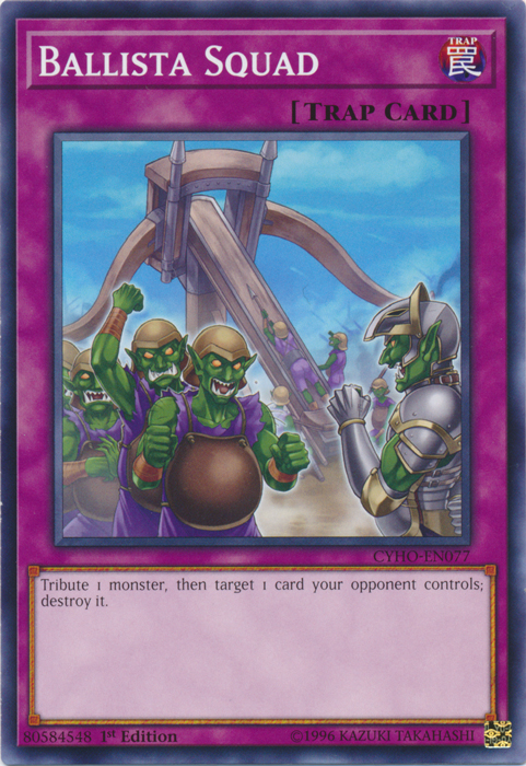 Ballista Squad [CYHO-EN077] Common | Jomio and Rueliete's Cards and Comics