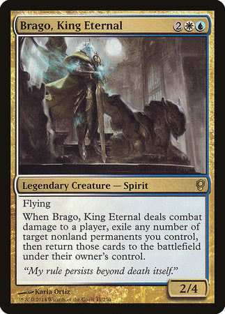 Brago, King Eternal [Conspiracy] | Jomio and Rueliete's Cards and Comics