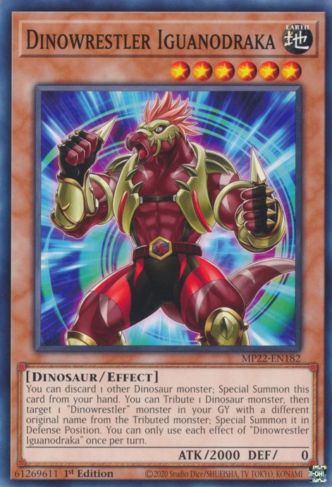 Dinowrestler Iguanodraka [MP22-EN182] Common | Jomio and Rueliete's Cards and Comics