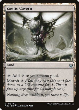 Zoetic Cavern [Masters 25] | Jomio and Rueliete's Cards and Comics