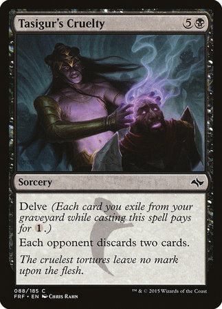 Tasigur's Cruelty [Fate Reforged] | Jomio and Rueliete's Cards and Comics