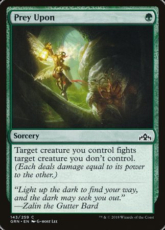 Prey Upon [Guilds of Ravnica] | Jomio and Rueliete's Cards and Comics