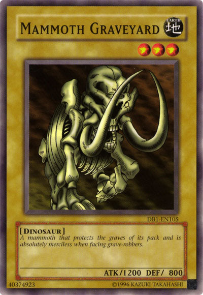 Mammoth Graveyard [DB1-EN105] Common | Jomio and Rueliete's Cards and Comics