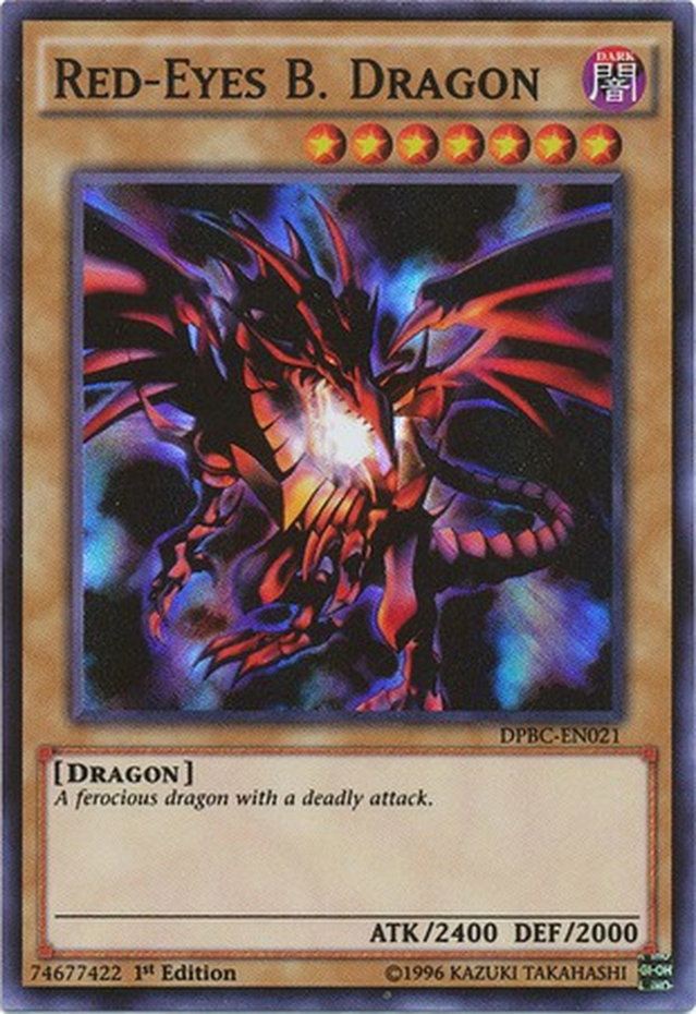 Red-Eyes B. Dragon [DPBC-EN021] Super Rare | Jomio and Rueliete's Cards and Comics