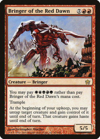 Bringer of the Red Dawn [Fifth Dawn] | Jomio and Rueliete's Cards and Comics