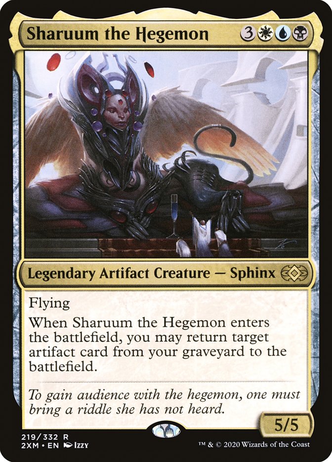 Sharuum the Hegemon [Double Masters] | Jomio and Rueliete's Cards and Comics