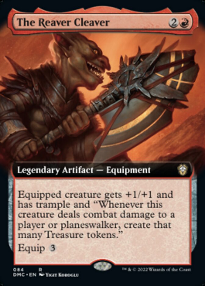 The Reaver Cleaver (Extended Art) [Dominaria United Commander] | Jomio and Rueliete's Cards and Comics