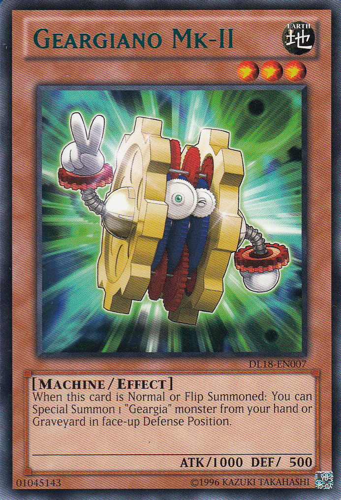Geargiano Mk-II (Green) [DL18-EN007] Rare | Jomio and Rueliete's Cards and Comics