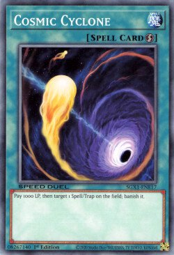 Cosmic Cyclone [SGX1-ENE17] Common | Jomio and Rueliete's Cards and Comics
