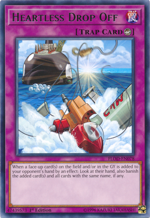 Heartless Drop Off [FLOD-EN078] Rare | Jomio and Rueliete's Cards and Comics