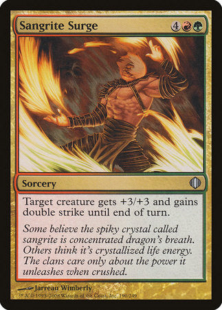 Sangrite Surge [Shards of Alara] | Jomio and Rueliete's Cards and Comics