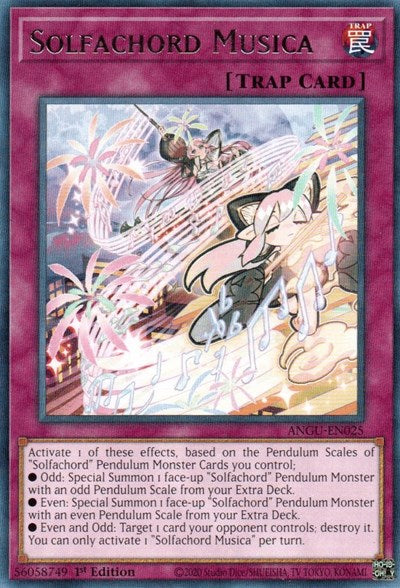 Solfachord Musica (Rare) [ANGU-EN025] Rare | Jomio and Rueliete's Cards and Comics