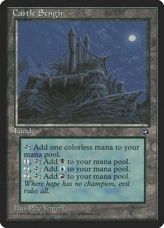 Castle Sengir [Homelands] | Jomio and Rueliete's Cards and Comics