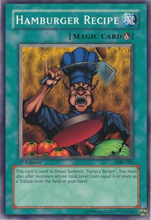 Hamburger Recipe [MRL-063] Common | Jomio and Rueliete's Cards and Comics