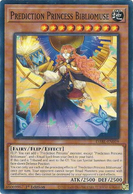 Prediction Princess Bibliomuse [DABL-EN019] Common | Jomio and Rueliete's Cards and Comics