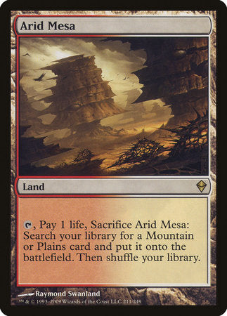 Arid Mesa [Zendikar] | Jomio and Rueliete's Cards and Comics