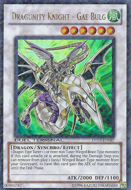 Dragunity Knight - Gae Bulg [DT03-EN087] Ultra Rare | Jomio and Rueliete's Cards and Comics