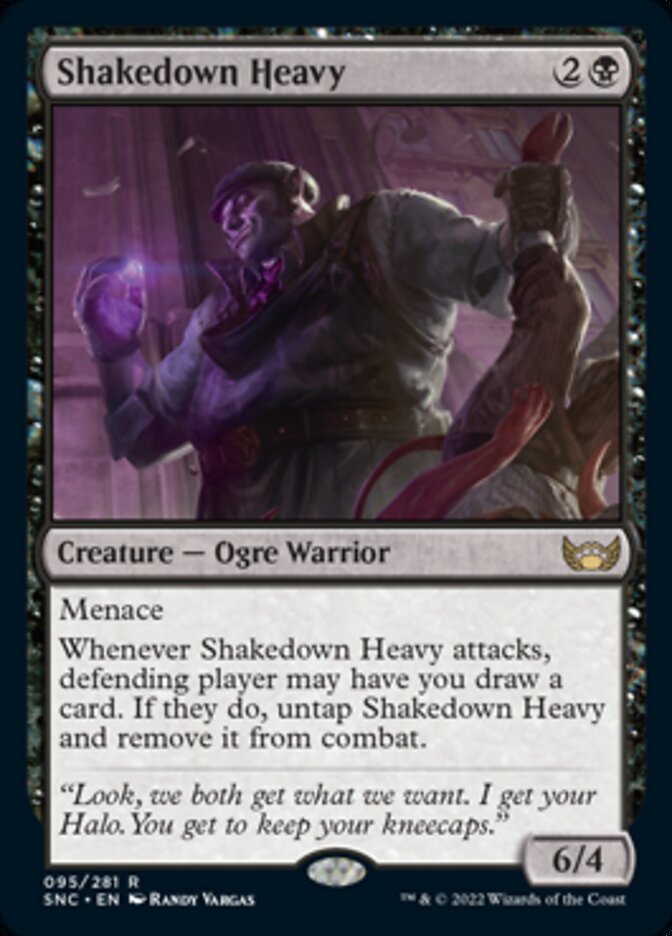 Shakedown Heavy [Streets of New Capenna] | Jomio and Rueliete's Cards and Comics