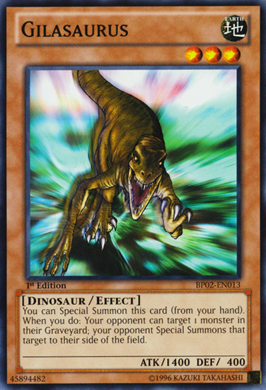 Gilasaurus [BP02-EN013] Mosaic Rare | Jomio and Rueliete's Cards and Comics