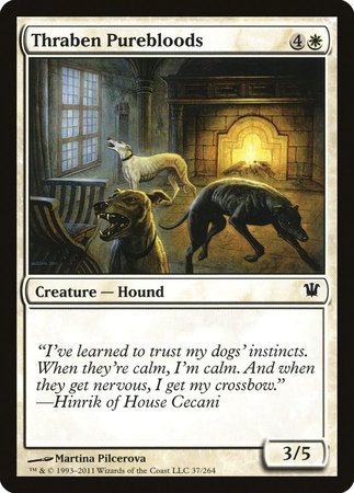 Thraben Purebloods [Innistrad] | Jomio and Rueliete's Cards and Comics