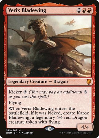 Verix Bladewing [Dominaria] | Jomio and Rueliete's Cards and Comics