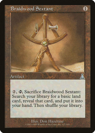 Braidwood Sextant [Urza's Destiny] | Jomio and Rueliete's Cards and Comics