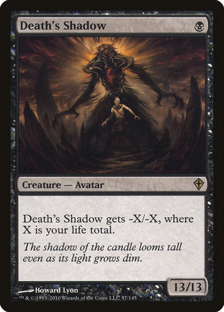 Death's Shadow [Worldwake] | Jomio and Rueliete's Cards and Comics