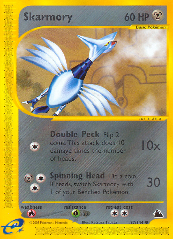 Skarmory (97/144) [Skyridge] | Jomio and Rueliete's Cards and Comics