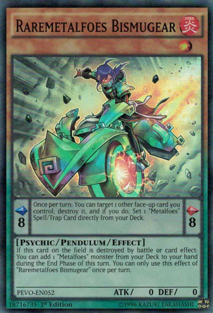 Raremetalfoes Bismugear [PEVO-EN052] Super Rare | Jomio and Rueliete's Cards and Comics