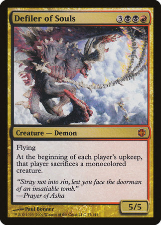 Defiler of Souls [Alara Reborn] | Jomio and Rueliete's Cards and Comics