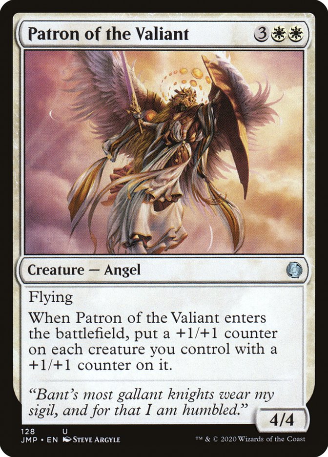 Patron of the Valiant [Jumpstart] | Jomio and Rueliete's Cards and Comics