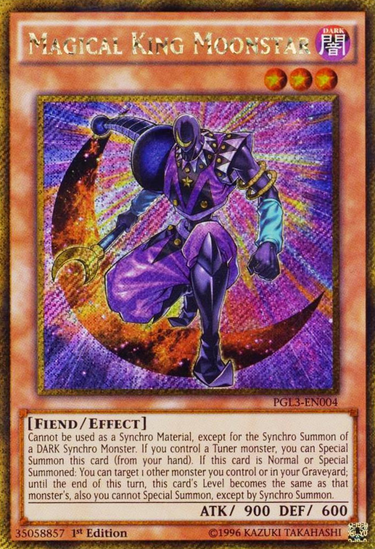 Magical King Moonstar [PGL3-EN004] Gold Secret Rare | Jomio and Rueliete's Cards and Comics