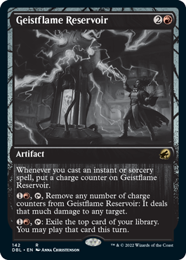 Geistflame Reservoir [Innistrad: Double Feature] | Jomio and Rueliete's Cards and Comics