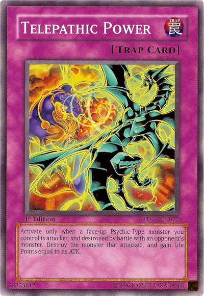 Telepathic Power [TDGS-EN072] Common | Jomio and Rueliete's Cards and Comics
