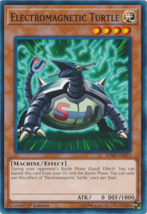 Electromagnetic Turtle [SDSH-EN019] Common | Jomio and Rueliete's Cards and Comics
