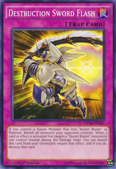 Destruction Sword Flash [MP16-EN226] Common | Jomio and Rueliete's Cards and Comics