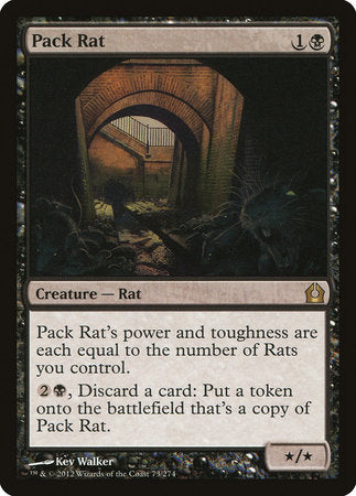 Pack Rat [Return to Ravnica] | Jomio and Rueliete's Cards and Comics