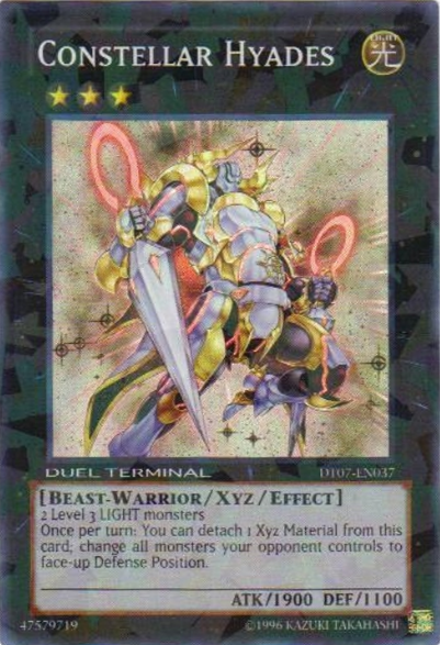 Constellar Hyades [DT07-EN037] Super Rare | Jomio and Rueliete's Cards and Comics