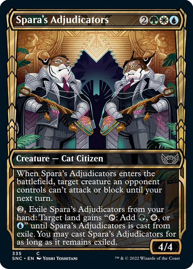 Spara's Adjudicators (Showcase Golden Age) [Streets of New Capenna] | Jomio and Rueliete's Cards and Comics