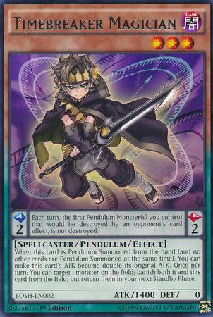 Timebreaker Magician [BOSH-EN002] Rare | Jomio and Rueliete's Cards and Comics