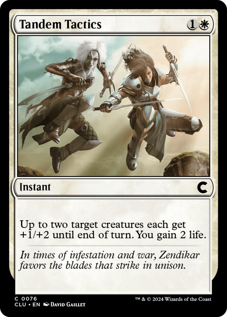Tandem Tactics [Ravnica: Clue Edition] | Jomio and Rueliete's Cards and Comics