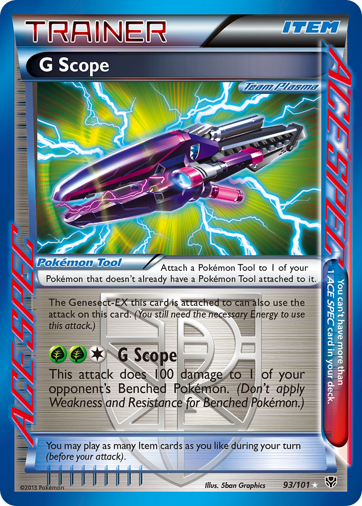 G Scope (93/101) [Black & White: Plasma Blast] | Jomio and Rueliete's Cards and Comics