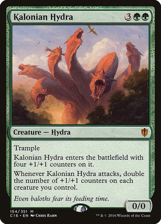 Kalonian Hydra [Commander 2016] | Jomio and Rueliete's Cards and Comics