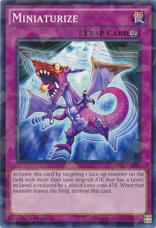 Miniaturize (Shatterfoil) [BP03-EN206] Common | Jomio and Rueliete's Cards and Comics