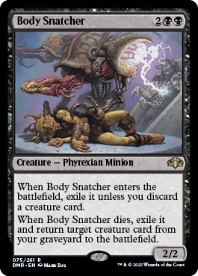 Body Snatcher [Dominaria Remastered] | Jomio and Rueliete's Cards and Comics
